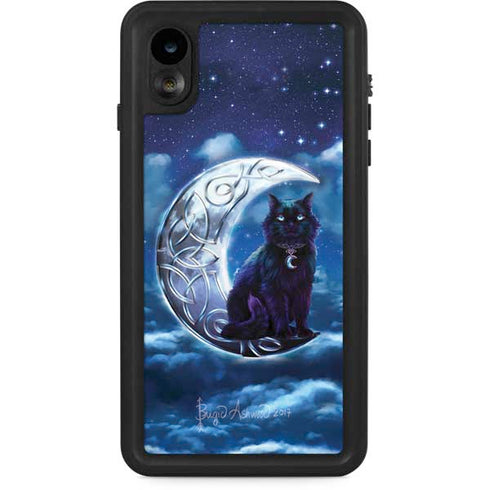 Celtic Black Cat by Brigid Ashwood iPhone Cases