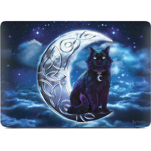 Celtic Black Cat by Brigid Ashwood Apple MacBook Air Skin