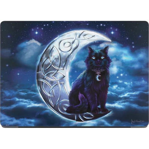Celtic Black Cat by Brigid Ashwood Apple MacBook Pro 14-inch Skin