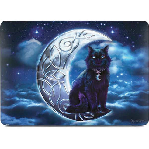 Celtic Black Cat by Brigid Ashwood Apple MacBook Pro 16-inch Skin