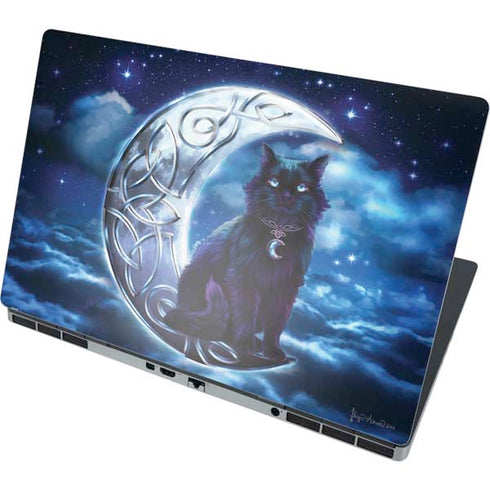 Celtic Black Cat by Brigid Ashwood Dell Precision Skin