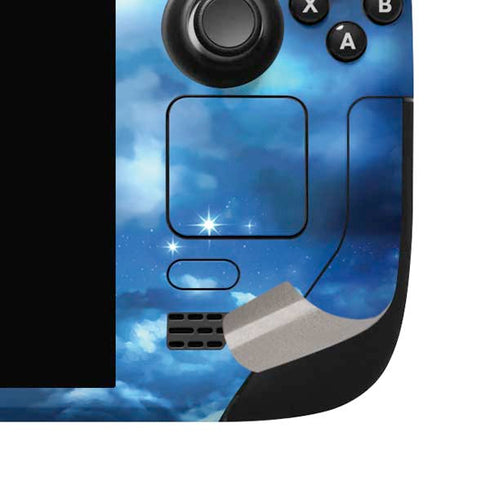 Celtic Black Cat by Brigid Ashwood Steam Deck Handheld Gaming Computer OLED Skin