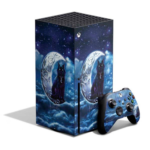 Celtic Black Cat by Brigid Ashwood Xbox Series X Skins