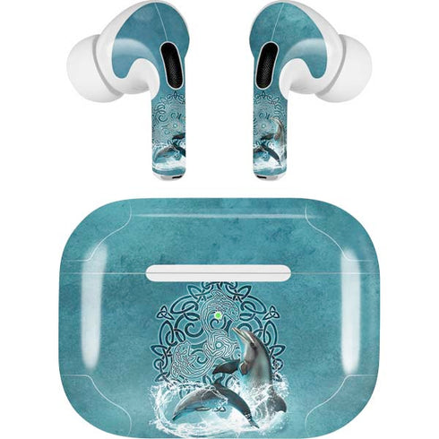 Celtic Dolphin by Brigid Ashwood Apple AirPods Pro Skin