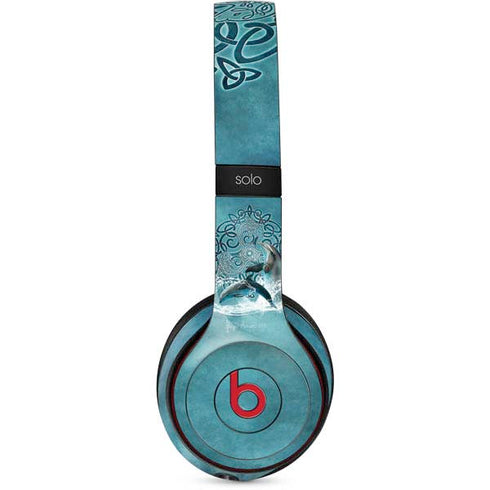 Brigid Ashwood Celtic Dolphin Beats Solo 3 Wireless Skin