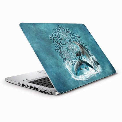 Celtic Dolphin by Brigid Ashwood HP Elitebook Skin