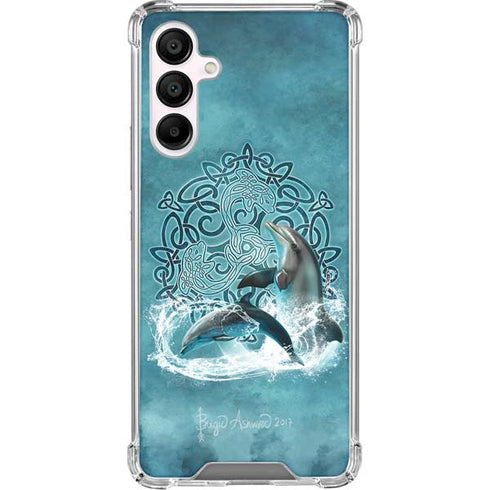 Celtic Dolphin by Brigid Ashwood Galaxy A16 5G Clear Case