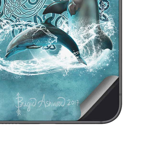Celtic Dolphin by Brigid Ashwood Galaxy A16 5G Skin