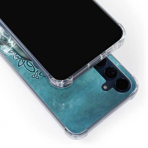 Celtic Dolphin by Brigid Ashwood Galaxy A35 5G Clear Case