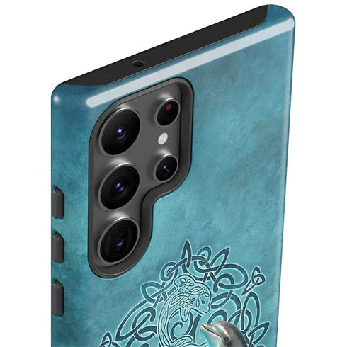 Celtic Dolphin by Brigid Ashwood Galaxy S23 Ultra Pro Case