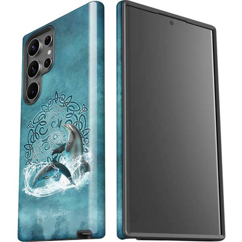 Celtic Dolphin by Brigid Ashwood Galaxy S23 Ultra Pro Case
