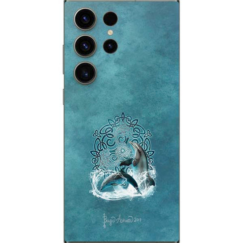 Celtic Dolphin by Brigid Ashwood Galaxy S25 Ultra Skin