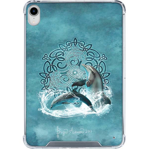Celtic Dolphin by Brigid Ashwood iPad 11th Gen (2025) Clear Case