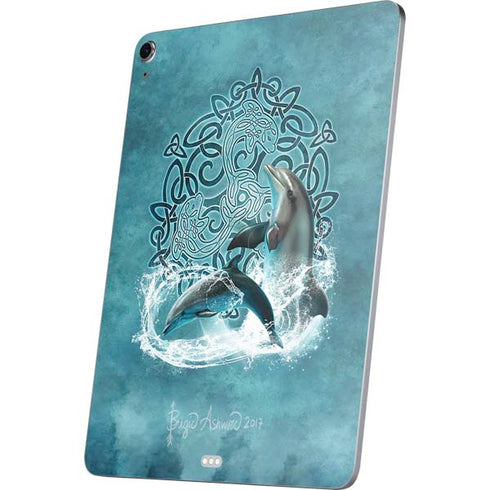 Celtic Dolphin by Brigid Ashwood Apple iPad Air Skin
