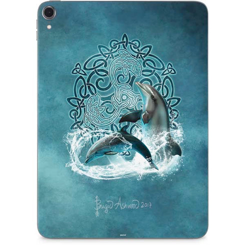 Celtic Dolphin by Brigid Ashwood Apple iPad Pro Skin