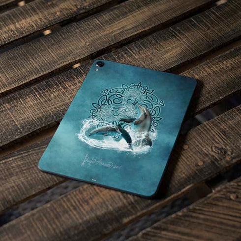 Celtic Dolphin by Brigid Ashwood Apple iPad Pro Skin