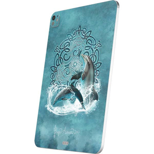 Celtic Dolphin by Brigid Ashwood iPad Pro 13in M4 (2024) Skin