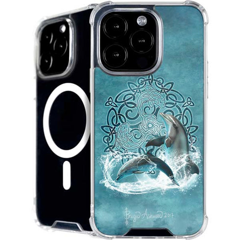 Celtic Dolphin by Brigid Ashwood iPhone 16 Pro MagSafe Case