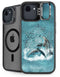 Celtic Dolphin by Brigid Ashwood iPhone 16e Kickstand Case