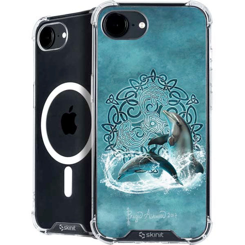 Celtic Dolphin by Brigid Ashwood iPhone 16e MagSafe Case