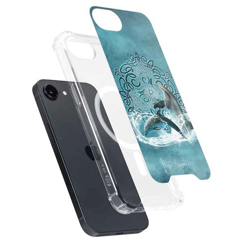 Celtic Dolphin by Brigid Ashwood iPhone 16e MagSafe Case