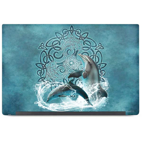 Celtic Dolphin by Brigid Ashwood Dell Latitude Skin