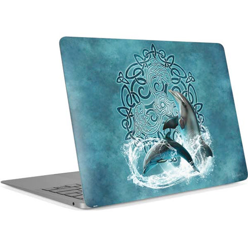 Celtic Dolphin by Brigid Ashwood Apple MacBook Air Skin