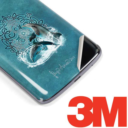 Celtic Dolphin by Brigid Ashwood Moto E5 Plus Skin