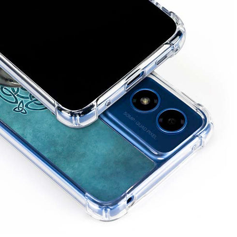 Celtic Dolphin by Brigid Ashwood Moto G Play 4G (2024) Clear Case