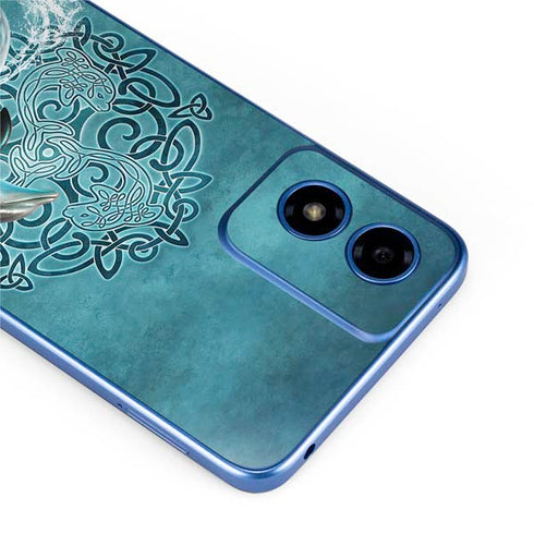 Celtic Dolphin by Brigid Ashwood Moto G Play 4G (2024) Skin