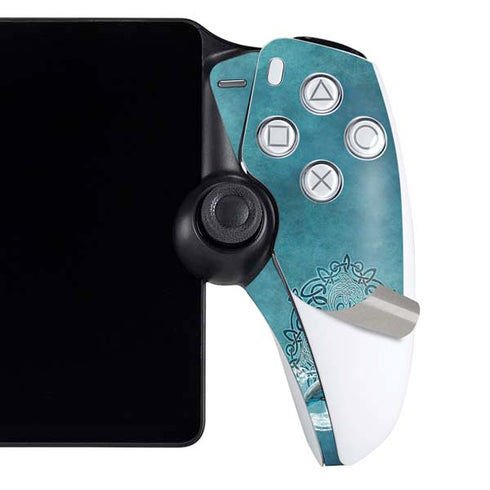 Celtic Dolphin by Brigid Ashwood PlayStation Portal Remote Player Skin