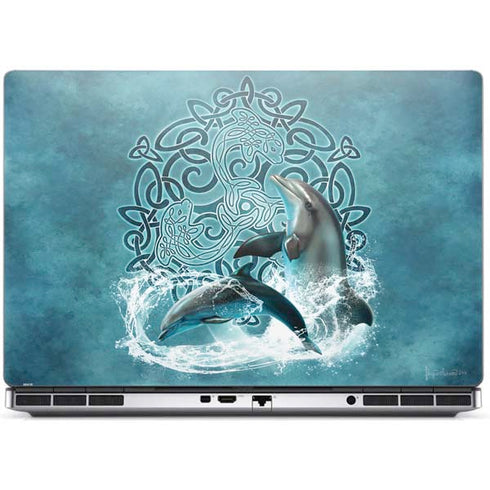 Celtic Dolphin by Brigid Ashwood Dell Precision Skin