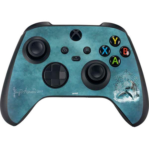 Celtic Dolphin by Brigid Ashwood Xbox Series X Skins
