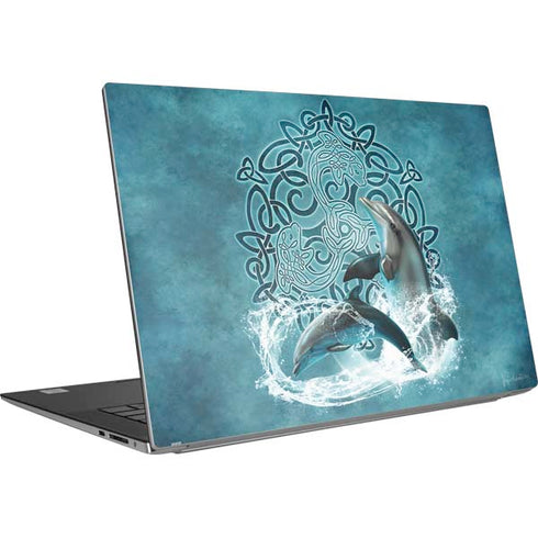 Celtic Dolphin by Brigid Ashwood Dell XPS Skin