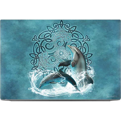 Celtic Dolphin by Brigid Ashwood Dell XPS Skin