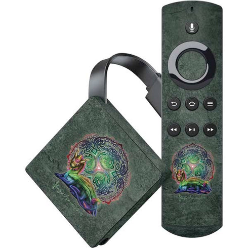 Celtic Dragon by Brigid Ashwood Amazon Fire TV Skin