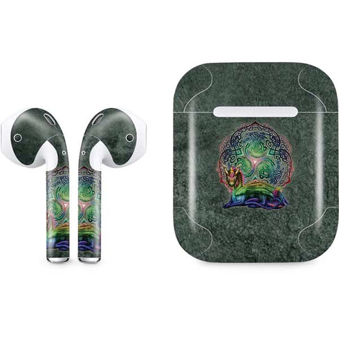 Celtic Dragon by Brigid Ashwood Apple AirPods Skin