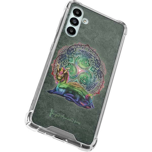 Celtic Dragon by Brigid Ashwood Galaxy A13 5G Clear Case