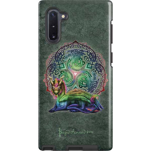 Celtic Dragon by Brigid Ashwood Galaxy Cases