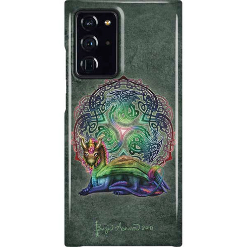 Celtic Dragon by Brigid Ashwood Galaxy Cases