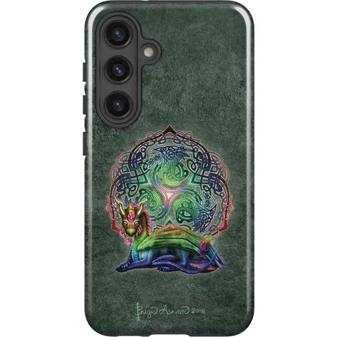 Celtic Dragon by Brigid Ashwood Galaxy S25 Impact Case
