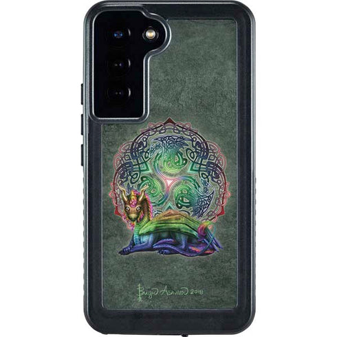 Celtic Dragon by Brigid Ashwood Galaxy S24 Plus Waterproof Case