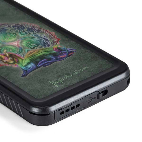 Celtic Dragon by Brigid Ashwood Galaxy S24 Plus Waterproof Case
