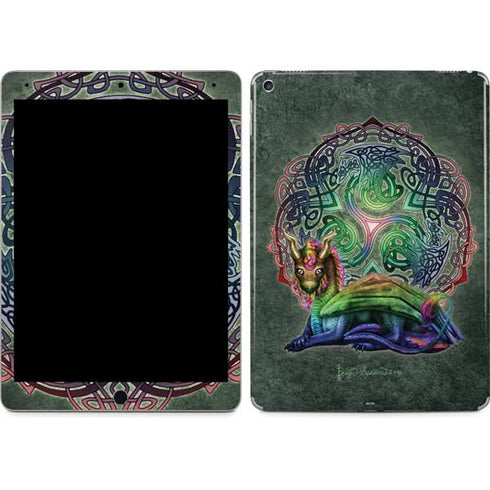 Celtic Dragon by Brigid Ashwood iPad Skins