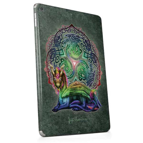 Celtic Dragon by Brigid Ashwood Apple iPad Skin