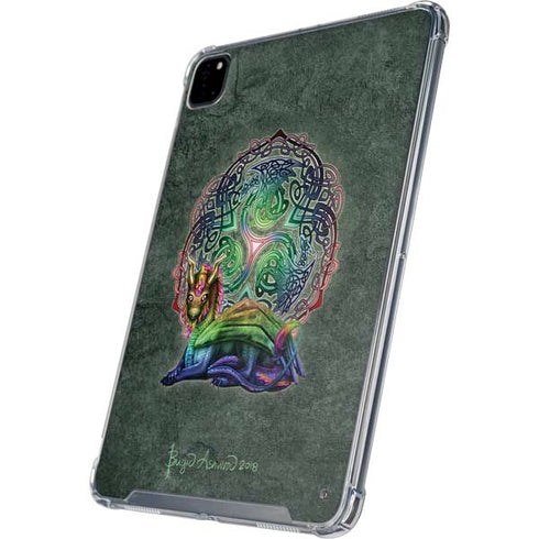 Celtic Dragon by Brigid Ashwood iPad Cases