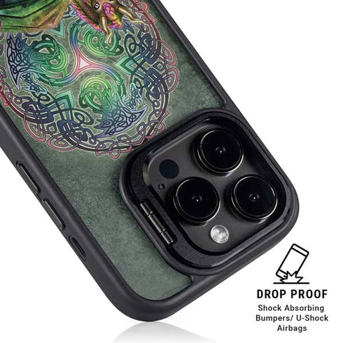 Celtic Dragon by Brigid Ashwood iPhone 13 Pro Kickstand Case