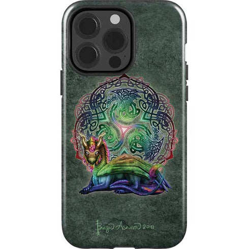 Celtic Dragon by Brigid Ashwood iPhone 15 Pro Impact Case