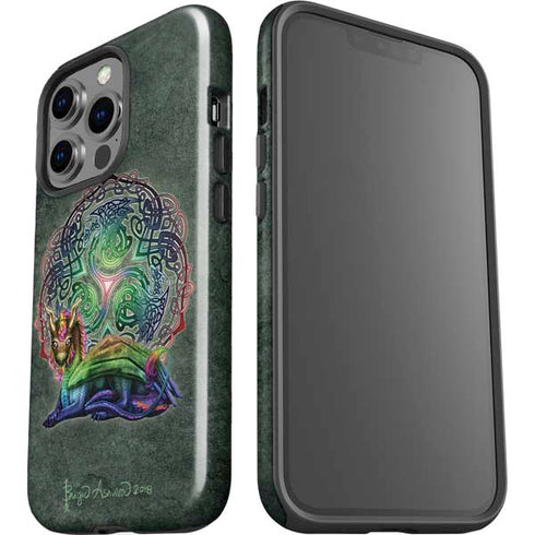 Celtic Dragon by Brigid Ashwood iPhone 15 Pro Impact Case