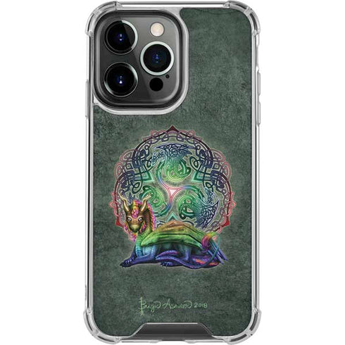 Celtic Dragon by Brigid Ashwood iPhone 16 Pro Clear Case